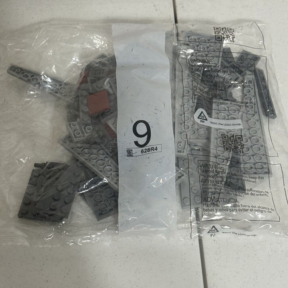 LEGO Star Wars Millennium Falcon Set?Sealed Parts Bag 9 New Sealed
